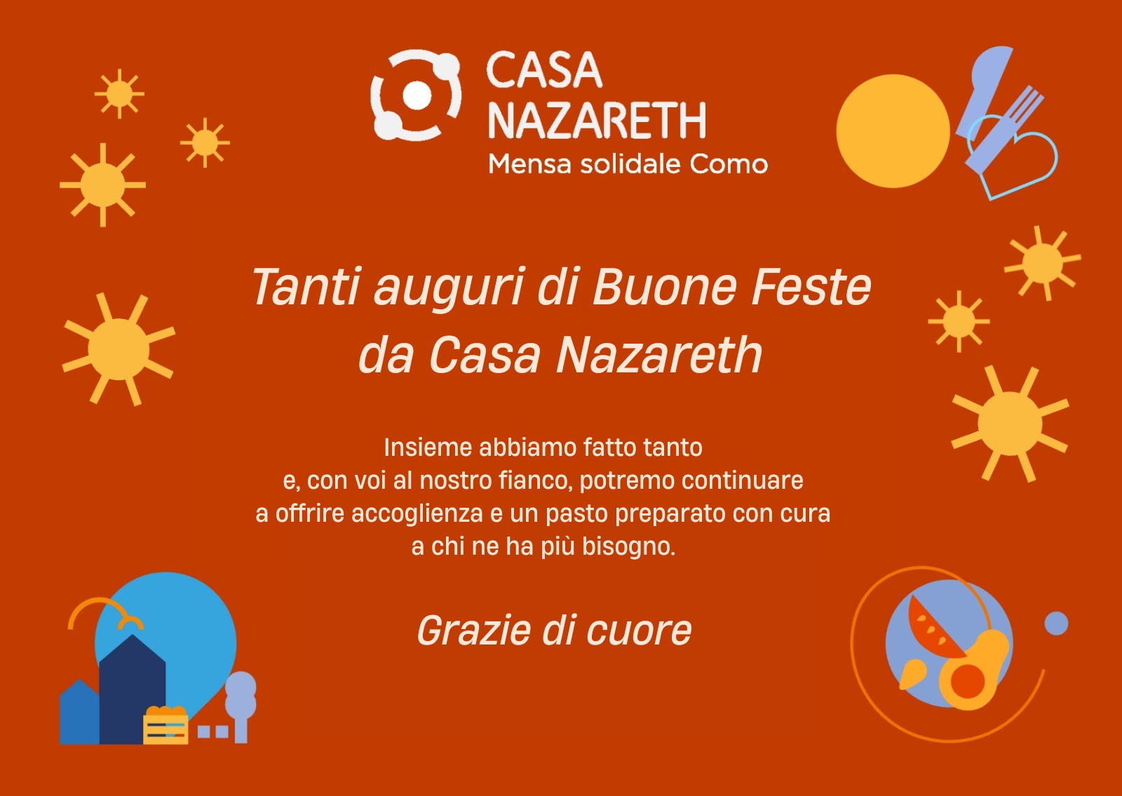 Auguri da Casa Nazareth
